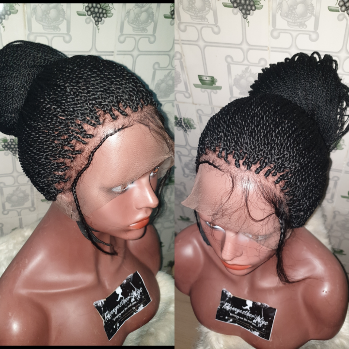 Full Lace Wig Medium Twist Khennyesther Wigs