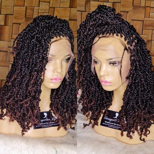 Full Lace Wig Spring Twist Khennyesther Wigs