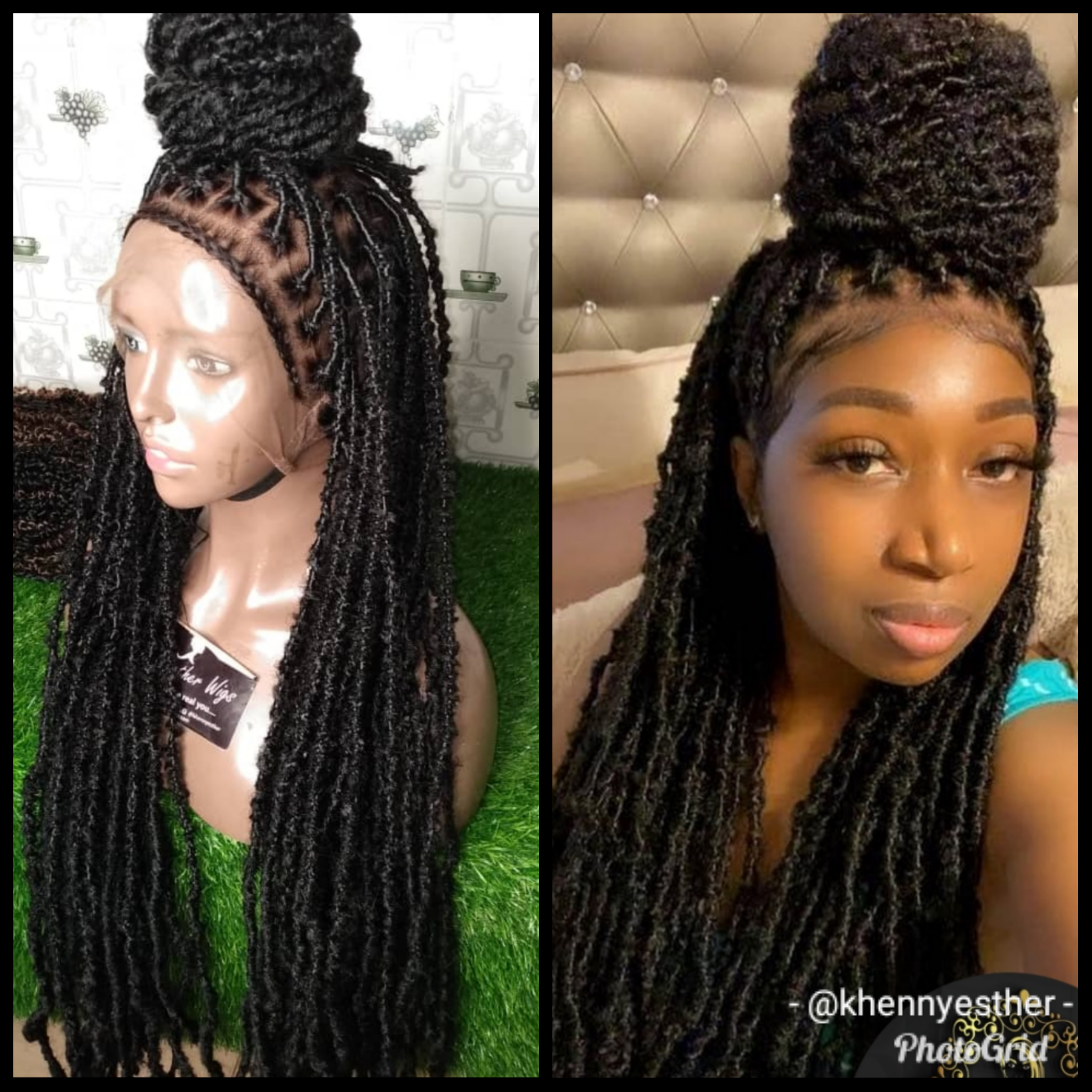 soft loc lace wig