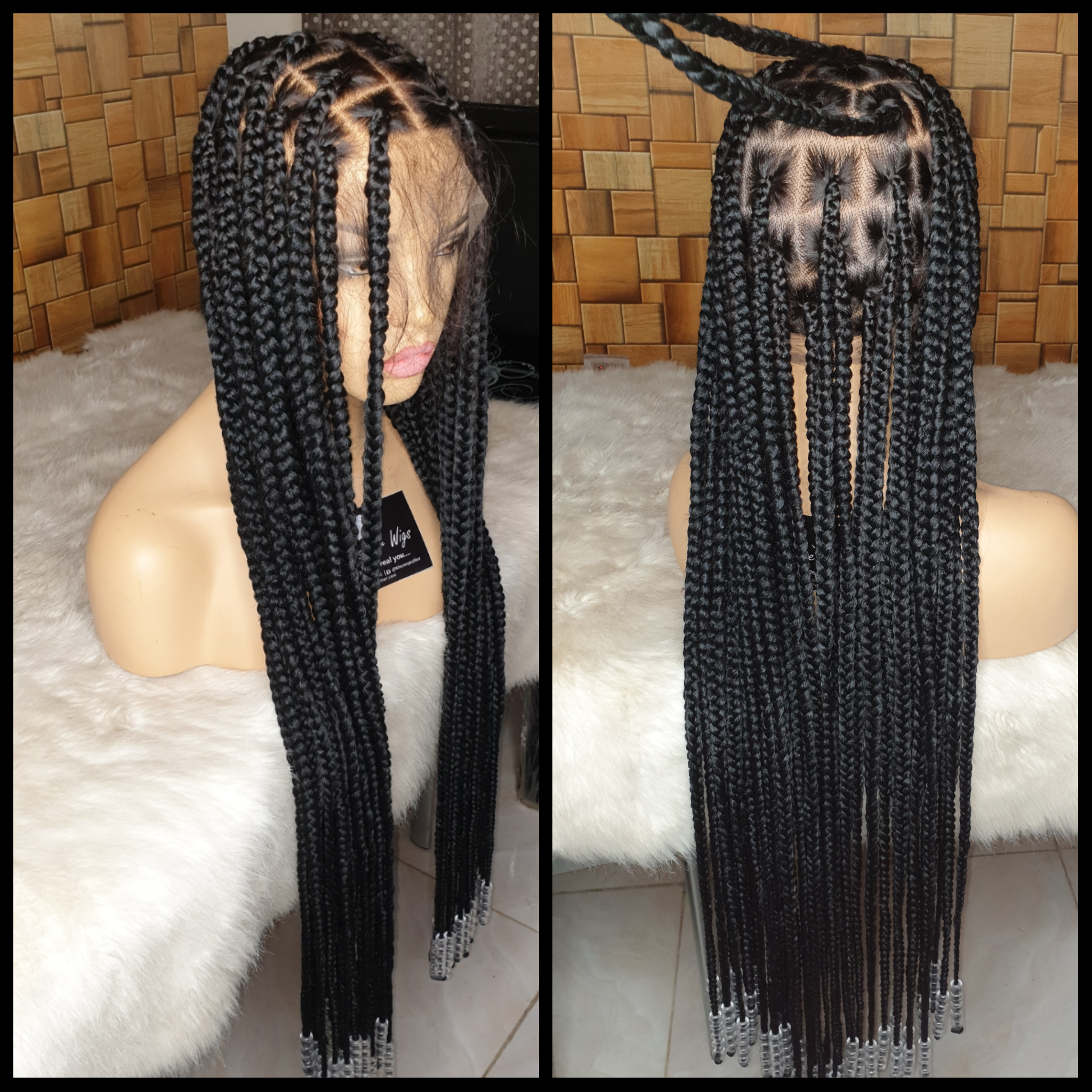 Full Lace Wig Katty Knotless Braid – KhennyEsther Wigs
