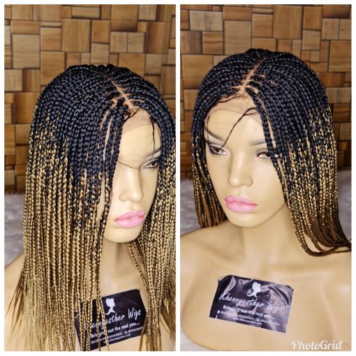 Lace Closure Feathers Box Braid – KhennyEsther Wigs