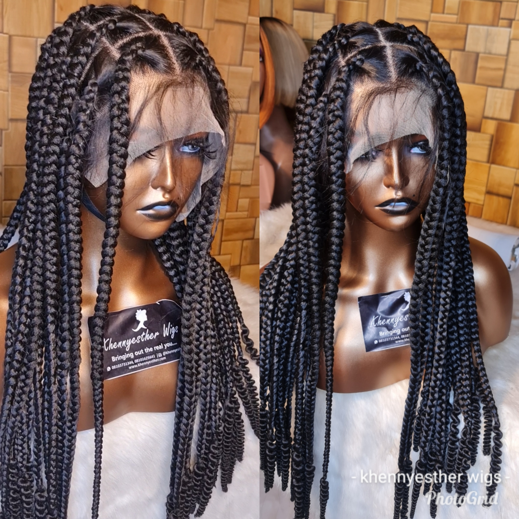 Full Lace Wig Nate Box Braid – KhennyEsther Wigs