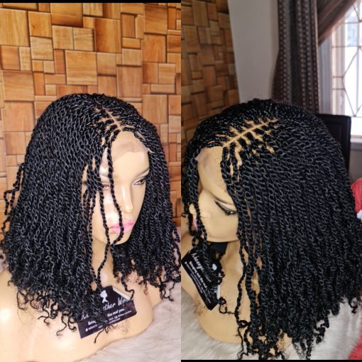 Lace Closure Kinky Twist 2 Khennyesther Wigs