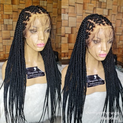 Full Lace Wig Kriss Kross Knotless Braid – KhennyEsther Wigs